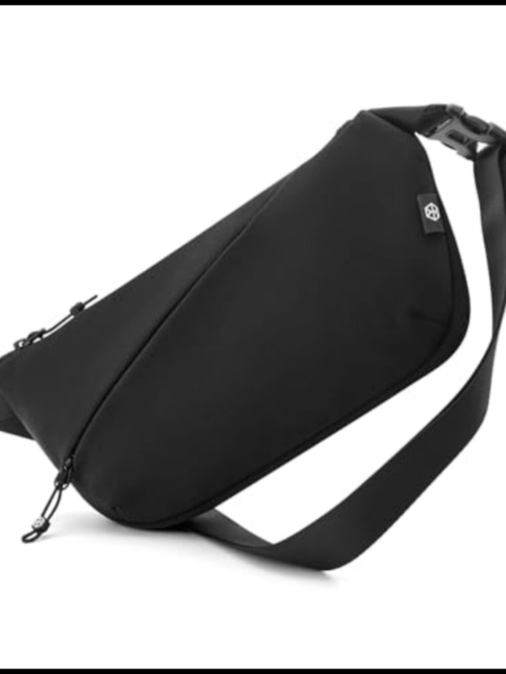 Minimalist 2L Sling Chest Bag RFID Blocking Crossbody Water Repellent